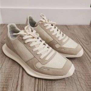 Rick Owens Vintage Runner Sneakers Beige/Cream | EU 40